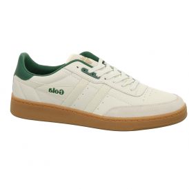 CONTACT LEATHER      OFF WHITE/GREEN/GUM